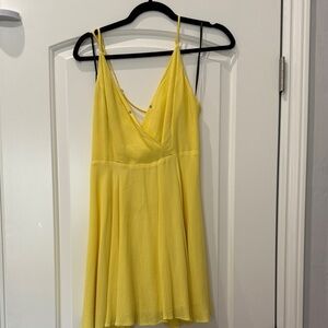 Forever 21 Sunny Yellow Mini Dress